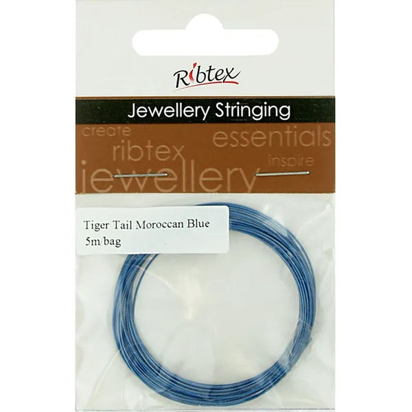 5m Metal Alloy Tiger Tail (available in 5 colours)