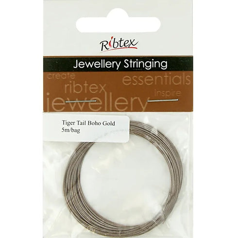 5m Metal Alloy Tiger Tail (available in 5 colours)