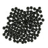 5mm Black Wooden Seed Beads