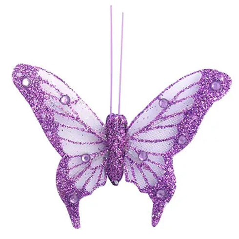 6.5cm Gauze Butterfly (available in 6 colours)