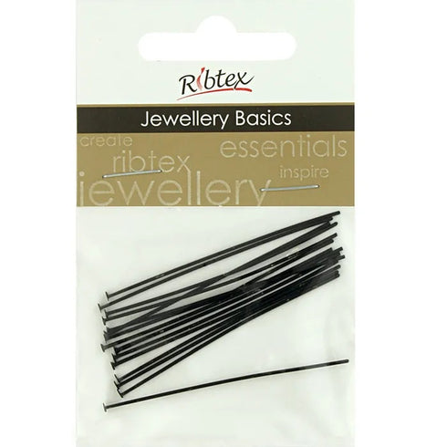 60mm Metal Alloy Head Pins (available in 4 colours)