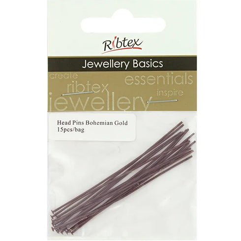 60mm Metal Alloy Head Pins (available in 4 colours)