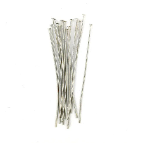 60mm Metal Alloy Head Pins (available in 4 colours)