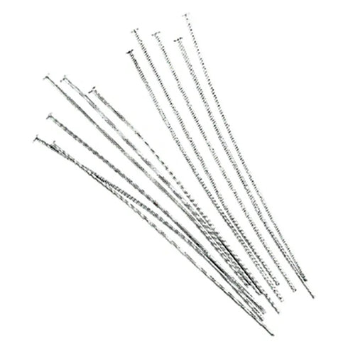 60mm Silver Colour Head Pins