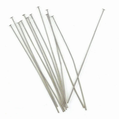65mm Metal Alloy Head Pins (available in 2 colours)
