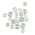 6mm - 8mm Glass Round Facet Bead (available in 2 colours)