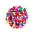 6mm Flat Flower Shape Fimo Beads