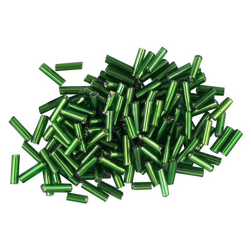 6mm Glass Bugle Beads (available in 8 colours)