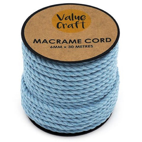 6mm Macrame Cord (available in 6 colours)