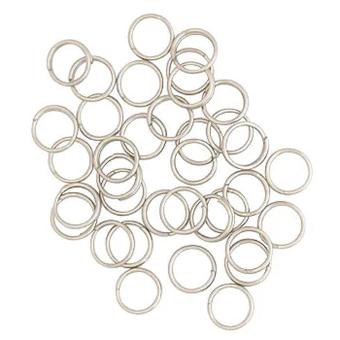 6mm Metal Alloy Jump Rings (available in 8 colours)