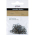 6mm Metal Alloy Jump Rings (available in 8 colours)