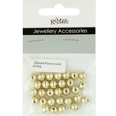 6mm Round Plastic Spacers (available in 2 colours)