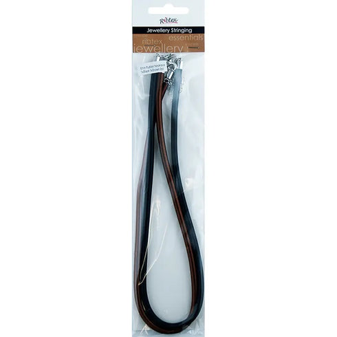 6mm Rubber Necklace with Clasps