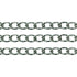 6mm x 4mm Metal Alloy Twisted Oval Link Chain (available in 5 colours)