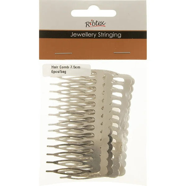 7.5cm Metal Alloy Hair Comb