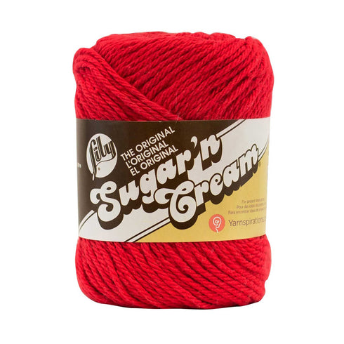 71g Lily Sugar N Cream Yarn (available in 32 colours)