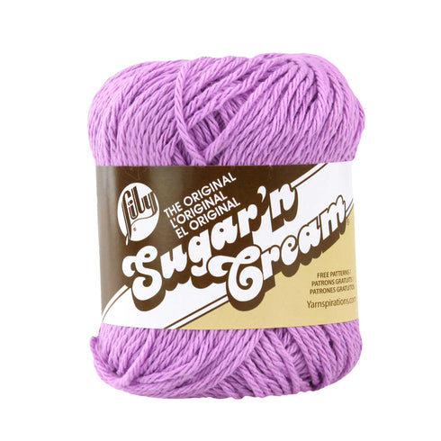 71g Lily Sugar N Cream Yarn (available in 32 colours)