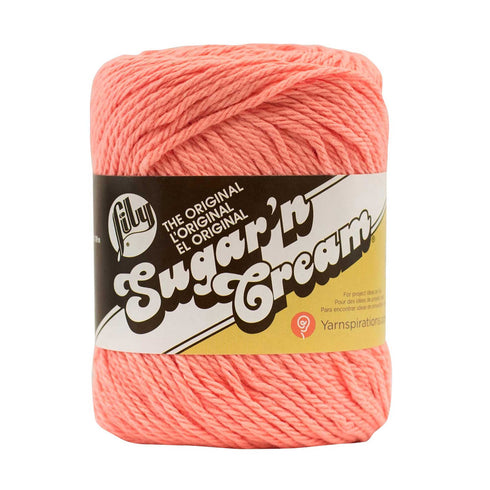 71g Lily Sugar N Cream Yarn (available in 32 colours)