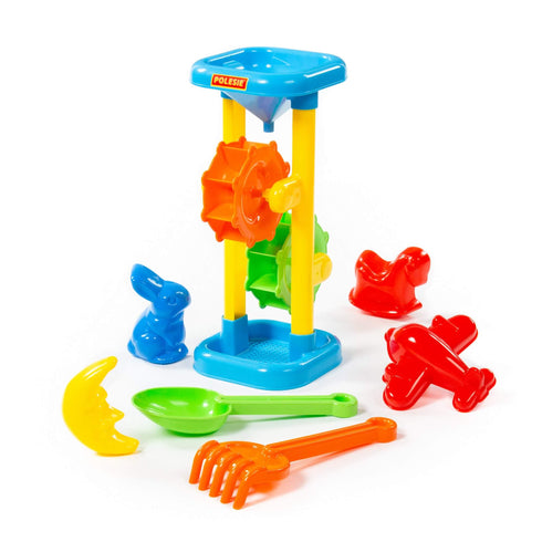 7 Pieces Sand Mill Beach Toy Set