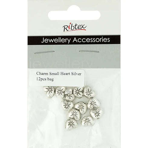 7mm Metal Alloy Heart Shape Spacers