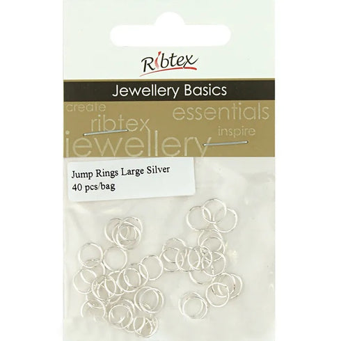 7mm Metal Alloy Jump Rings (available in 8 colours)