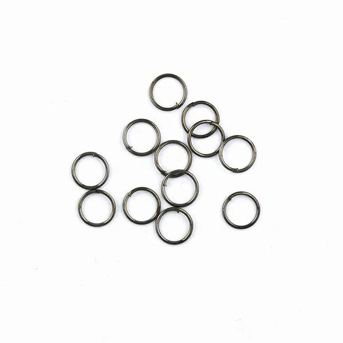 7mm Metal Alloy Jump Rings (available in 8 colours)