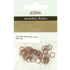 7mm Metal Alloy Jump Rings (available in 8 colours)