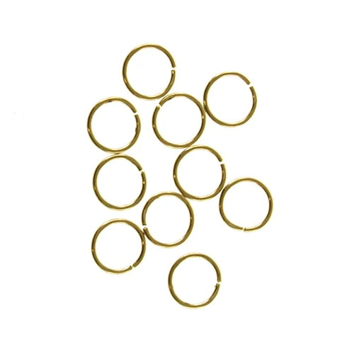 7mm Metal Alloy Jump Rings (available in 8 colours)