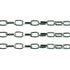 7mm x 4mm Dark Silver Colour Straight Oval Link Chain