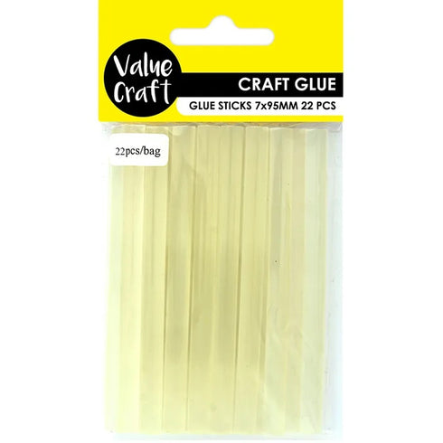7mm x 95mm Craft Glue Hot Melt Sticks