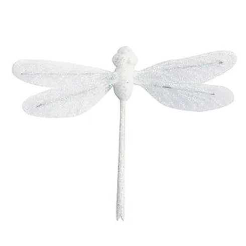 8cm Glitter Dragonfly (available in 2 colours)