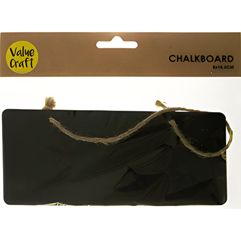 8cm x 18.5cm Chalk Boards with Hanging Rope
