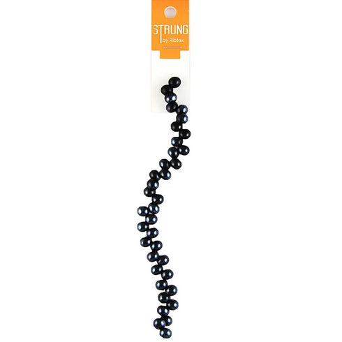 8mm Round Matagami Strung Beads