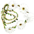 95cm Twine Daisy Flower Garland (available in 3 colours)