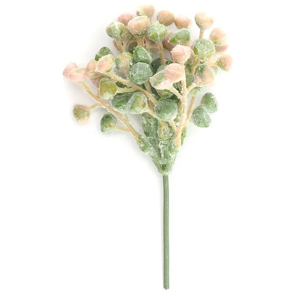 9cm x 13cm Faux Flower Buds Spray (available in 2 colours)