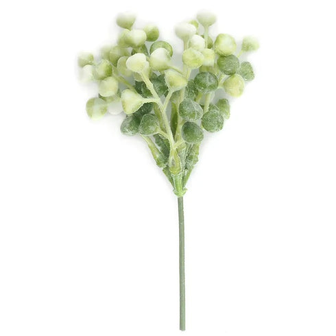 9cm x 13cm Faux Flower Buds Spray (available in 2 colours)