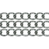 9mm x 6mm Metal Alloy Twisted Oval Link Chain (available in 6 colours)