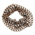 9mm x 6mm Metal Alloy Twisted Oval Link Chain (available in 6 colours)