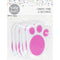 Adhesive Bunny Feet Easter Decoration