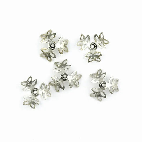 Adjustable Filigree Leaf Bead Caps (available in 2 colours)