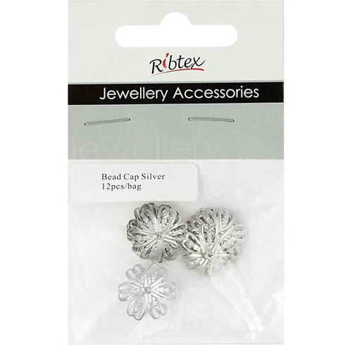 Adjustable Metal Alloy Bead Caps (available in 2 colours)