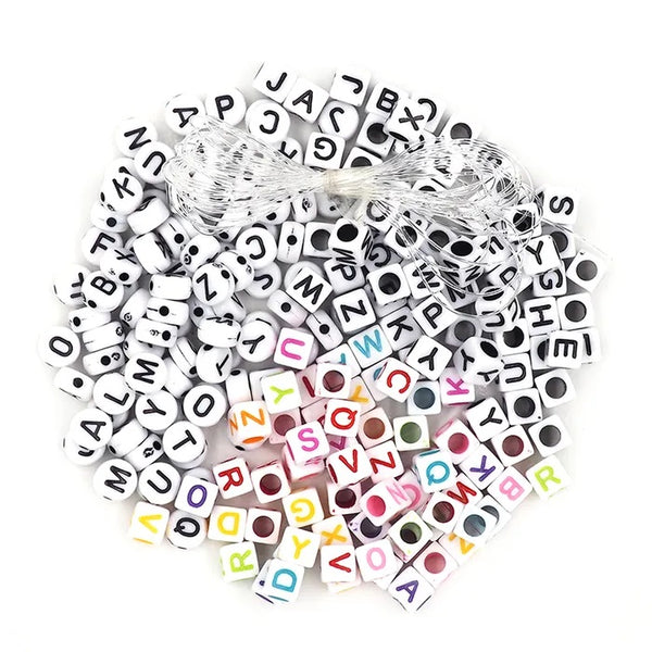 Alphabets Triple Pack Plastic Beads