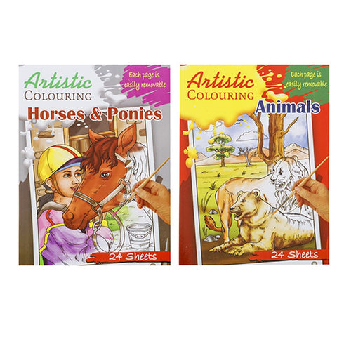 Artistic Kids Colouring Book (available in 2 varieties)