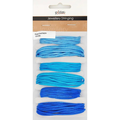 Assorted 2 Sizes Nylon Rope Cord (available in 4 colours)