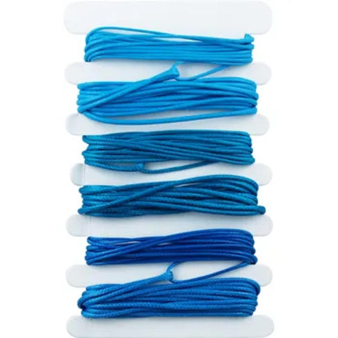 Assorted 2 Sizes Nylon Rope Cord (available in 4 colours)