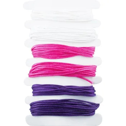 Assorted 2 Sizes Nylon Rope Cord (available in 4 colours)