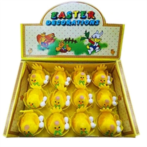 Chicks in a Shell with Eggs Easter Decoration