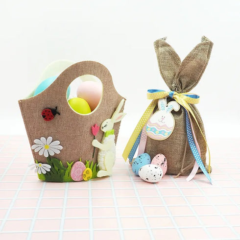 Felt Bunny Easter Bag