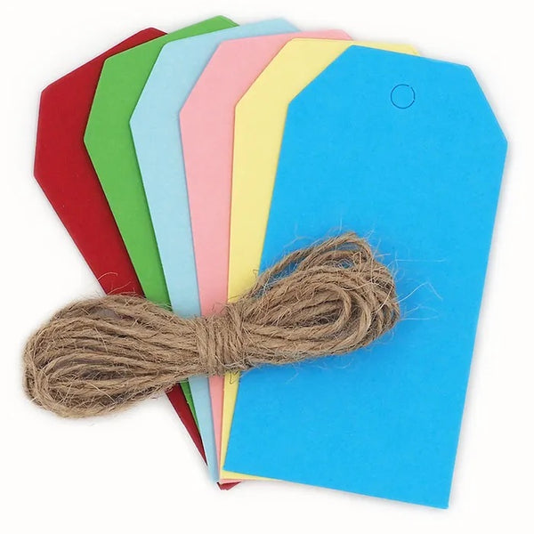 Assorted Colours Gift Tags