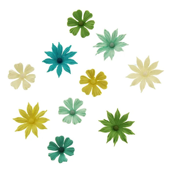 Assorted Designs Valerie Snow Flowers (available in 3 colours)